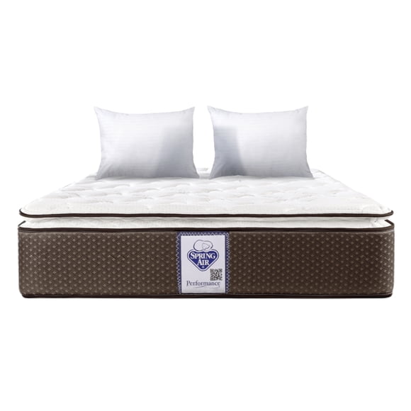 Colchón Spring Air Matrimonial Value con 2 Almohadas de Regalo y 1 Osito Spring Air
