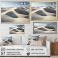 thumbnail image 4 of Designart "Vision Of Solitude Among Desert Dunes" Coastal Waves Floater Framed Canvas Wall Art, 4 of 5