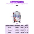 thumbnail image 5 of Hello Winter Manx Football Snowman Welcome Snowy Morning Travel Luggage Cover Cat Lover Kitten Owner Gifts Suitcase Dust Protective Decor - 01012, 5 of 5