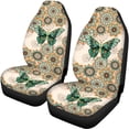 thumbnail image 5 of Pzuqiu Car Seat Covers Full Set Car Interior Decor Breathable Front and Rear Seat Cover Set Polyester Automobile Interior Decorate Accessories, 5 of 10