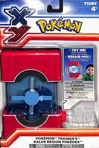 Pokemon Trainers Kalos Region Pokedex Lights and sounds