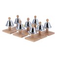 thumbnail image 2 of Hand Bells Set, Musical Teaching Aids Professional Exquisite Workmanship Colorful Metal Bells Musical Instrument  For Kindergarten And Elementary Schools, 2 of 8