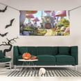 thumbnail image 2 of Pofeuu Dreamy Mushroom House Print Colorful Yard Festival Banner Sign Party Outdoor & Indoor Party Decoration Banne Festival Yard Sign-Small, 2 of 8