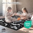 thumbnail image 4 of ODIKA 8'x10' Machine Washable Non-Slip Area Rug, Darkly Romantic Spooky Elegance High Traffic Rug, Black, 29670, 4 of 7