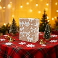 thumbnail image 5 of Fwttom Christmas Wrapping Paper Roll - 16.93 x 118.11" Festive Holiday Gift Wrap for Family Celebrations and Office Parties, 5 of 7