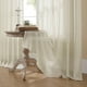 thumbnail image 5 of Juego de cortinas Joydeco de lino, 244 cm de longitud, 2 paneles, color beige, 5 of 8