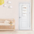 thumbnail image 3 of Organizador colgante Dahey Boho Nursery Storage, blanco, 4 bolsillos, 3 of 6