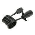 thumbnail image 3 of Adaptador de conector de remolque en espiral plana, redondo de 7 vías a 5 vías, adaptador de cableado de Terminal de latón para remolques de barcos, 3 of 12
