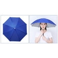 thumbnail image 4 of PBAZIH Head Worn Umbrella Hat for Outdoor Activities, Fishing, Golf, Gardening, UPF 40+ Sun and Rain Protection, Lightweight and Portable, Hands-Free Sunshade and Rainshield, 4 of 8