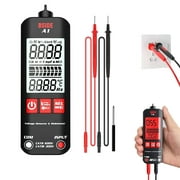 A1 Fully Automatic Anti-Burn Intelligent Digital Multimeter, Fire Wires Fast Accurately Measures Voltage, Zero and Fire Wires Tester Non-Contact Voltage Tester, Current, Conductor On/Off by VERNILLA