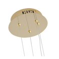 thumbnail image 2 of Bethel International LED Pendant Gold Stainless Steel & Crystal, 2 of 5