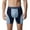 Light Blue, variant on Men Boxer Briefs Athletic Moisture Wicking Longer Compression Boxer Shorts Chafing Design Running Sports Dark Blue L