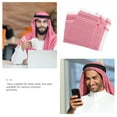 thumbnail image 3 of KAKOWELY Men Arab Headscarf Red Polyester Lightweight Shemagh Shawl for Daily Wear, 3 of 8