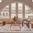 thumbnail image 6 of Low-Pile Printed Design Area Rug, 8 X 10, Stain-Resistant, Washable, Non-Slip Rubber Backing, Spill-Proof Easy-Clean, 6 of 6