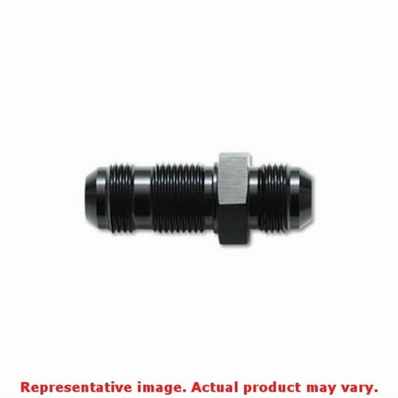 Vibrant Performance 10681 VIB10681 MALE BULKHEAD UNION FITTING; SIZE: -4 AN