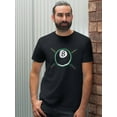 thumbnail image 2 of Tee Bangers Mens Graphic Tee - Pool 8-ball & Crossed Cue Sticks - Regular Fit 100% Cotton, 2 of 4