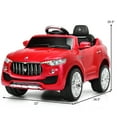 thumbnail image 5 of Maserati Kids Ride On Car 6V Electric Buggy Toy w/ Remote Control MP3 Swing, 5 of 9