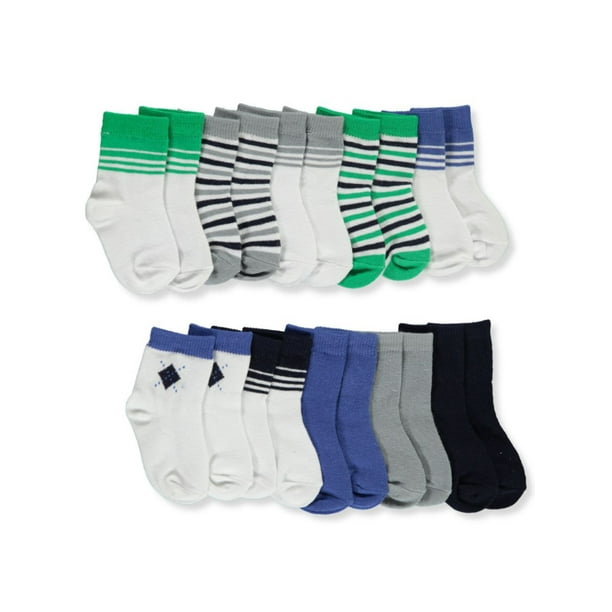 Luvable Friends Baby Boy Socks Giftset, 10Pack