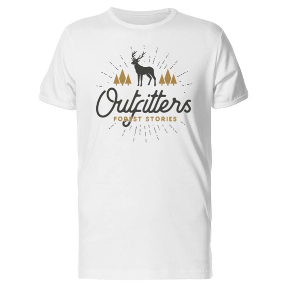 Deer Silhouette With Quote Tee Men's -Image by Shutterstock
