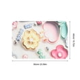 thumbnail image 2 of OULII Absorbent Floor Bathroom Mat Water-absorbing Mat Multi-colored 3D Design 1Pcs, 2 of 5