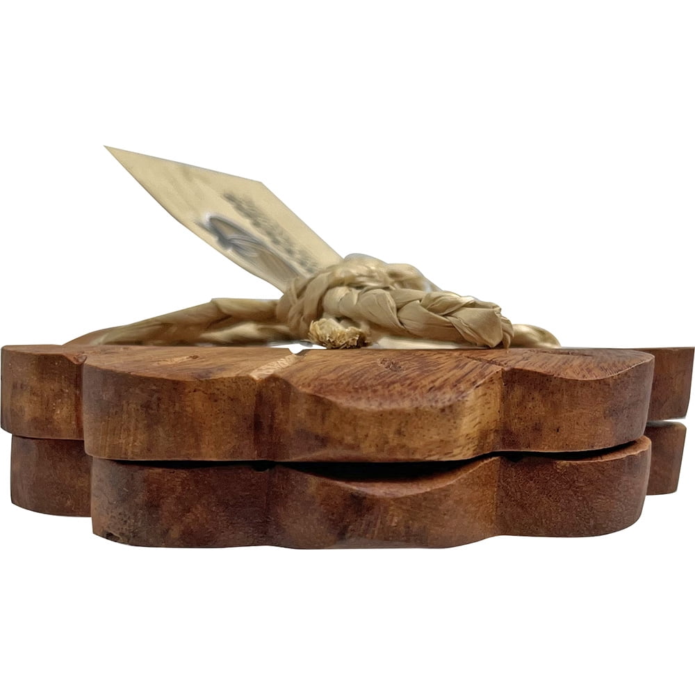 South Seas Native Treasures Salad Serving Hands Pineapple Kamani Wood