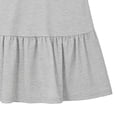 thumbnail image 5 of SERTG Kids Solid Color Short Sleeve Dress Spring Summer Casual Everyday Skirts Comfort Fit Girls Casual Dress(Gray,5 Years), 5 of 5