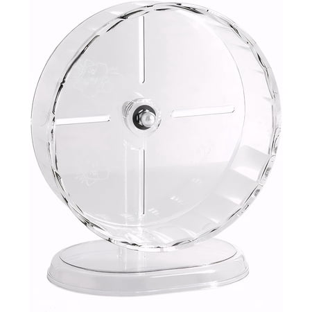 Silent Hamster Wheel – 9.5 inch Anti-Skid Running Wheel for Syrian Hamsters Easy to Clean Exercise Accessory