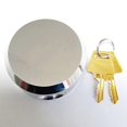 thumbnail image 4 of Concealed Shackle Lock Concealed Shackle Padlocks Keyed Alike Trailer Puck Padlocks Hockey Puck Lock for Warehouse, Container, 4 of 5