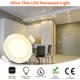thumbnail image 2 of DELight 3W 3" LED Recessed Panel Ceiling Light Ultra-thin 240LM Warm White 25W Equivalent Downlight (Pack of 60) DELight Modern, 2 of 10