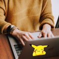 thumbnail image 4 of 7 Pcs Pikac Car Accessories Anime Car Decals Stickers Waterproof Car Stickers, 4 of 6