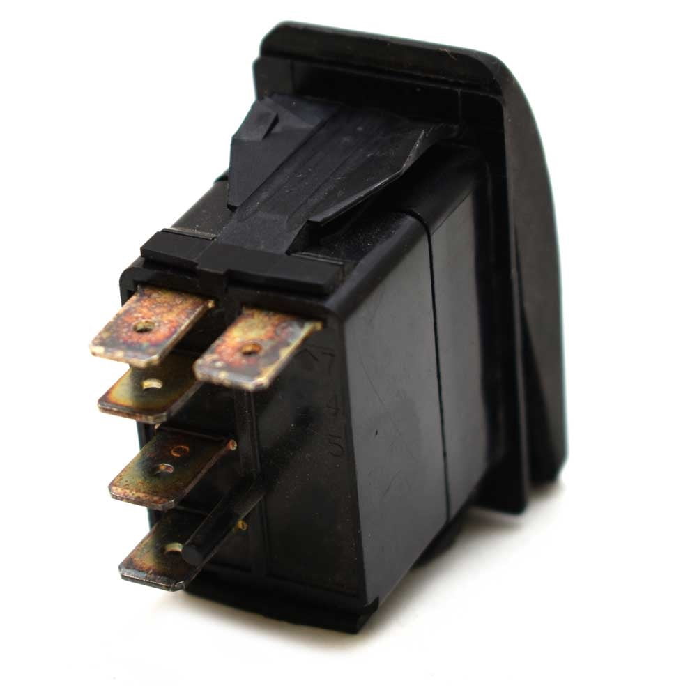 Sea Doo Boat Rocker Switch | Momentary 12 Volt Blue Lighted