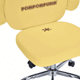 thumbnail image 6 of Impressions Vanity Pompompurin 360 Degree Swivel Vanity Chair with Adjustable Seat and Rolling Wheel, 6 of 7