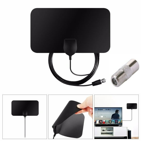 Antenna Digital HD TV Amplified Mile Ultra Thin Indoor 1080P 4K