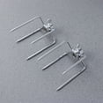 thumbnail image 6 of COOPHYA 1 Pair Stainless Steel Barbecue Skewer Rotisserie Meat Forks, 6 of 8