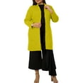 thumbnail image 4 of Panda Uniform by HeedFit Unisex Doctor Lab Coat 37" – 4XL Yellow, 4 of 8