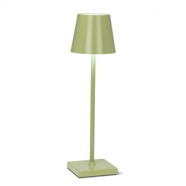 Lampe de Table Led Vert Printemps à Abat-Jour Classique