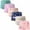 6 Pack-Multicolor 5, variant on Kids Little Girls Underwear Toddler Baby Boyshort 100% Cotton Soft Briefs Panties Cartoon Big Girls Undies 1-10 Years (Pack of 6)