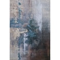 thumbnail image 2 of Addison Rugs Mayfield Premium Machine Washable Transitional Abstract Blue Rectangle Rug, 3' x 5', 2 of 6