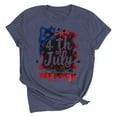 thumbnail image 2 of Independence Day POROPL Womens T Shirts ,Cotton Womens Graphic T Shirts Crewneck Short Sleeve Shirt, 2 of 7
