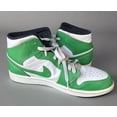 thumbnail image 5 of Ni - ke Ni - ke Air Jordan Men’s Mid Lucky Green White High Top Basketball Sneakers US 10, 5 of 5