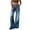 ZA-Orange womens jeans, variant on Women's Flare Bell Bottom Jeans High Waisted Wide Leg Bootcut Jeans Frayed Hem Denim Pants with Front Pockets Wash Distressed Y2k Jean