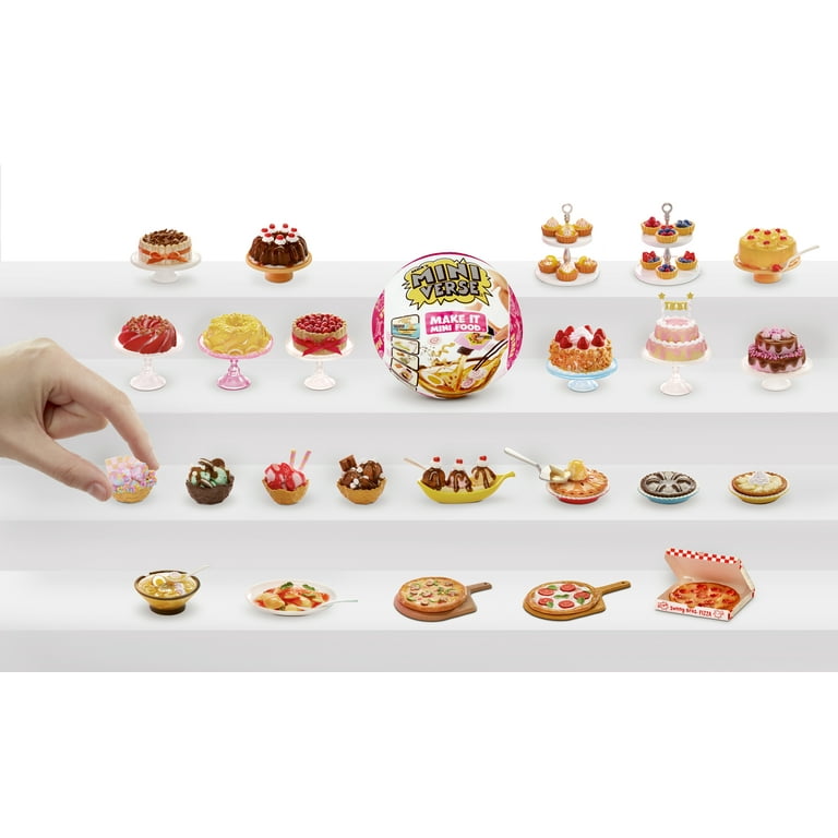 Make It Mini Food Diner Series 2 Pastry Shop Bundle (4 Pack) Mini