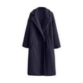 thumbnail image 4 of Uinagy Women's Sherpa Long Coat Jacket, 4 of 4