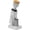 White, variant on Turin SK40 Single Dose Grinder | 40mm Stainless Steel Conical Burrs, Stepless Adjustment, Tilted Base, Low Retention – Black or White (Black)