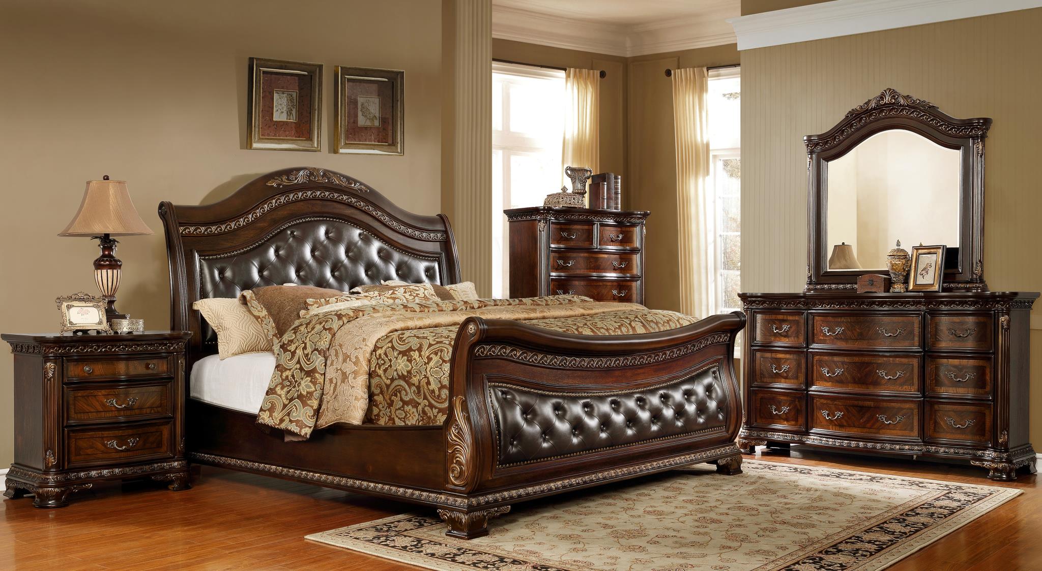 modern king bedroom furniture set