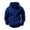 a-Blue19245, variant on VNKIDY Men's Hoodies Solid Color Full Zip Hooded Jacket Long Sleeve Drawstring Hooded Sweatshirts With Multiple Utility Pockets For Tactical Casual Fashion Relaxed Fit Tops