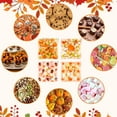 thumbnail image 4 of 100 PCS Fall Cellophane Treat Bags Small Thanksgiving Ziplock Bags for Candy Snack Cookie Gifts Wrap Autumn Self Sealing Pouch Baggies Fall Party Favors Supplies Decorations, 4 of 7