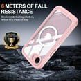thumbnail image 4 of Estuche magnético diseñado para iPhone 16E de 6.1 pulgadas, de grado militar, resistente, de 360 grados, con protector de pantalla incorporado, resistente, con cubierta transparente MagSafe, 4 of 6