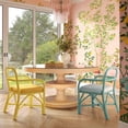 thumbnail image 3 of Apollonia Natural Rattan Round Dining Table, 3 of 8
