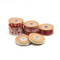 thumbnail image 3 of 1 Roll of 10M Ribbon Heart Printed Polyester Packing Rope Valentine's Day Gift Wrapping (Pattern 1), 3 of 4